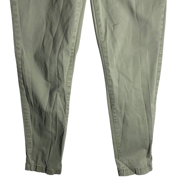 Tommy Hilfiger Women's Green Khaki Ankle Pants - Picture 3 of 8